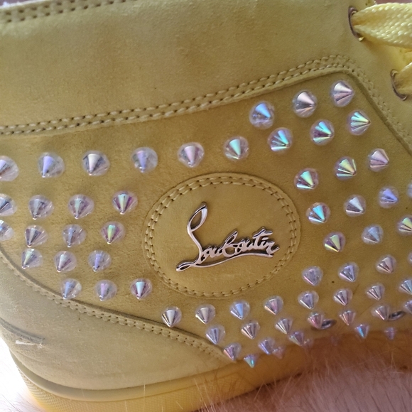 New Christian Louboutin Sneakers Sz 47 13-14 - Picture 5 of 11